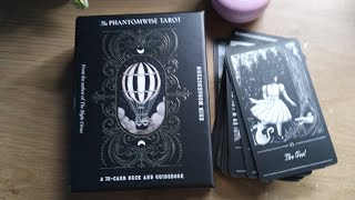 Unboxing Phantomwise Tarot [upl. by Stinky]