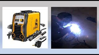 WEGOODLDER 110220V Mini MMA Welder 250Amp ARC Stick Review  Bonus Helmet Review [upl. by Lalita751]