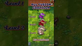 3 Levels of Godzilla Plant Fusion  Fusion Version 215 pvzfusion pvz plantsvszombies pvzmemes [upl. by Eiznik574]