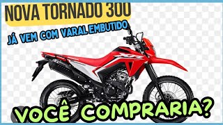 NOVA HONDA TORNADO 300  SE EU COMPRARIA [upl. by Osei47]