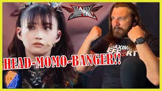 SHE GROWLED THE PART  Babymetal Momobanger  Live  Legend MM  at Yokohama Arena  REACTION [upl. by Bergeman673]