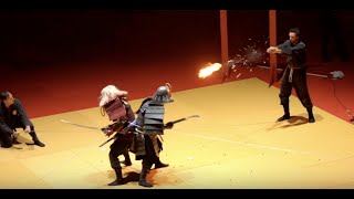 💥EXPLOSIVE💥 NINJUTSU DEMO ► NINJA VS SAMOURAI [upl. by Anelem]