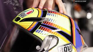 AGV Corsa Sole Luna Rossi Helmet Review at RevZillacom [upl. by Euell254]