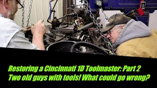 Restoring a Toolmaster 1D  Part 2 Off with the head and figuring out whats wrong with it [upl. by Malek]