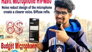 Havit HVM80 Straight Microphone unboxing review and testing [upl. by Pia]