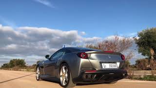 Ferrari Portofino  engine sound  fly by  GCOS [upl. by Alehtse]