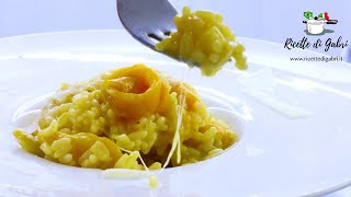 RISOTTO con CREMA DI PEPERONI GIALLI super cremoso ricetta veloce  RICETTE DI GABRI [upl. by Rowen]