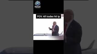 POV Every Trade Hits TP – Bitcoin Traders Living the Trump Moment 🎉💰  bitcoin trading trump [upl. by Auqenwahs]