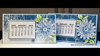 No329  2018 Calendar Swaps for OnStage  Stampin Up UK [upl. by Jemmie890]