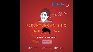 Peruntungan Shio Harian Sabtu 13 Juni 2020 [upl. by Lanni]