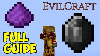 Minecraft Evilcraft CRUSHED DARK GEM FULL GUIDE 2024  Minecraft Evilcraft DARK GEM [upl. by Kinimod329]