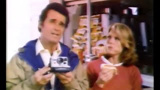 James Garner vs Mariette Hartley  Polaroid One Step 1979 ad [upl. by Compton]