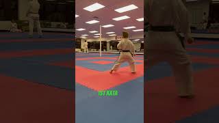 GKR Karate  First Kata [upl. by Hitchcock]