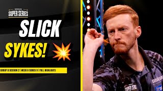 Sykes Runs Riot🔥🔥🔥 Darts Highlights  Week 6 Group B Session 2 [upl. by Ryder]