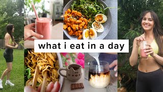 What I eat in a day  to get summer ready healthy  realistic [upl. by Everrs]