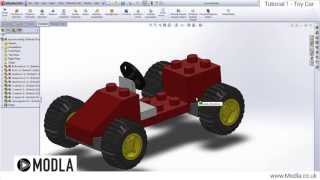 Solidworks Tutorial Parts and Assemblies [upl. by Noffets824]