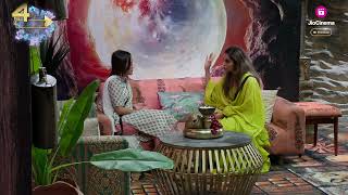 Shrutika Arjun Rants To Digvijay amp Chum  Bigg Boss 18  24 Hours Channel  JioCinema Premium [upl. by Arreit]