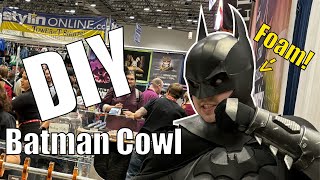 How To Make a BATMAN Cowl out of Foam Arkham Origins [upl. by Ancell]