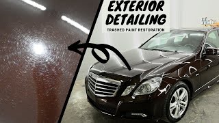 Mercedes Paint Correction  Car Detailing [upl. by Ille]