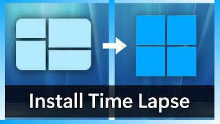 Installing Windows 101 to Windows 11  Time Lapse [upl. by Dunlavy]