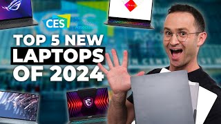 The Best NEW Laptops Announced CES 2024 [upl. by Netsuj993]