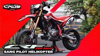 Honda CRF250 Rally Supermoto Punya Sang Pilot Heli [upl. by Aisatal517]