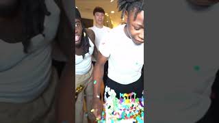 Kai surprised rajah for his 16th birthday 👏kaicenatstream rakai kaicenatclip mafiathon2 twitch [upl. by Dlanod]