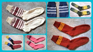 Wolle • Resteverwertung bei Socken  Julebuergerfee [upl. by Erbas]