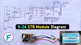 SMPS STR Module DiagramHindi How it Fixes any dead SMPS [upl. by Warga]