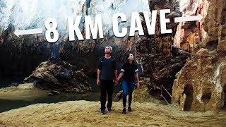 Exploring the WORLDS LONGEST WET CAVE Phong Nha Cave [upl. by Perreault]