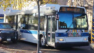 L91 L train Shuttle Buses MTA NYCT East New York ENY Buses 2 [upl. by Brathwaite]