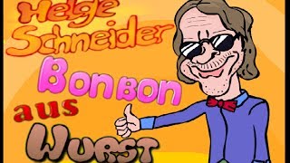 Helge Schneider  Bonbon aus Wurst mit Cartoon 🍬 [upl. by Nerag]