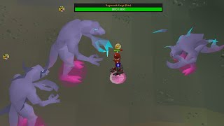 Echo Dagannoth Kings Fight  OSRS Raging Echoes League [upl. by Assiralc158]