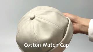 WITHMOONS Cotton Brimless Watch Cap [upl. by Atiuqnahs]