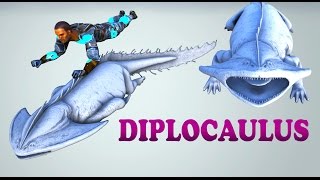 ARK Dev Kit  DIPLOCAULUS  The Natural Scuba Tank Dino  With unintentional behind the edit scenes [upl. by Sikram13]