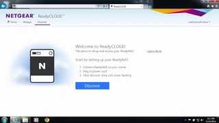 Using NETGEAR ReadyCLOUD setup your ReadyNAS [upl. by Jahdal]