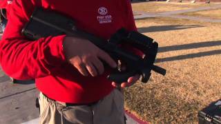 FN P90 Demonstration and firing [upl. by Ahso]