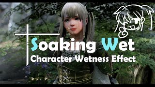 8K I 2022 SKYRIM MOD I Soaking Wet  Character Wetness Effect I SKSE Plugin I No Esp [upl. by Garcia628]