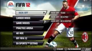 FIFA 12 PSP gameplay HD [upl. by Eldin862]