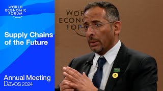 Supply Chains of the Future  Davos 2024  World Economic Forum [upl. by Ladiv]