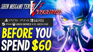 Shin Megami Tensei V Vengeance  HUGE Things to Know BEFORE YOU SPEND 60 [upl. by Finella]