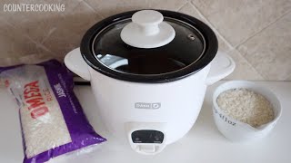 How To Make Rice In A Dash Mini Rice Cooker  Dollar Tree Omega Jasmine Rice [upl. by Paff]