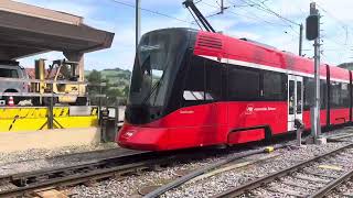 Swiss railway  Appenzell Railways  Appenzeller Bahnen  Strassenbahn  Tram  Vonat  Villamos [upl. by Kattie]