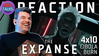 THE EXPANSE 4x10 SEASON FINALE Reaction  quotCibola Burnquot [upl. by Onimixam]