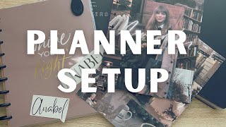 PLANNER SETUP  2024 PLANNER  HAPPY PLANNER [upl. by Assinna]