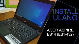 Cara Install Ulang Laptop Acer Aspire ES14 [upl. by Atibat131]