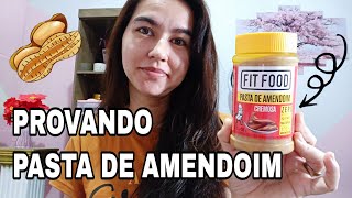 PASTA DE AMENDOIM FIT FOOD  É BOA [upl. by Enaols]