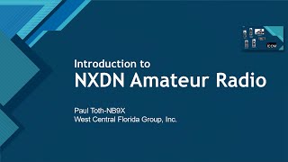 TECHCON 2022  Introduction to NXDN [upl. by Cahn]