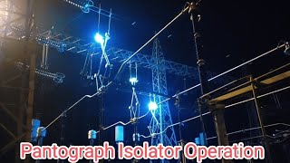 400 KV PG ISOLATOR DISCHARGING or OPENING isolator [upl. by Sybilla916]