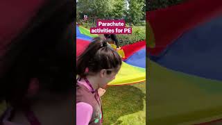 Parachute games for preschoolers Shorts [upl. by Tinor]